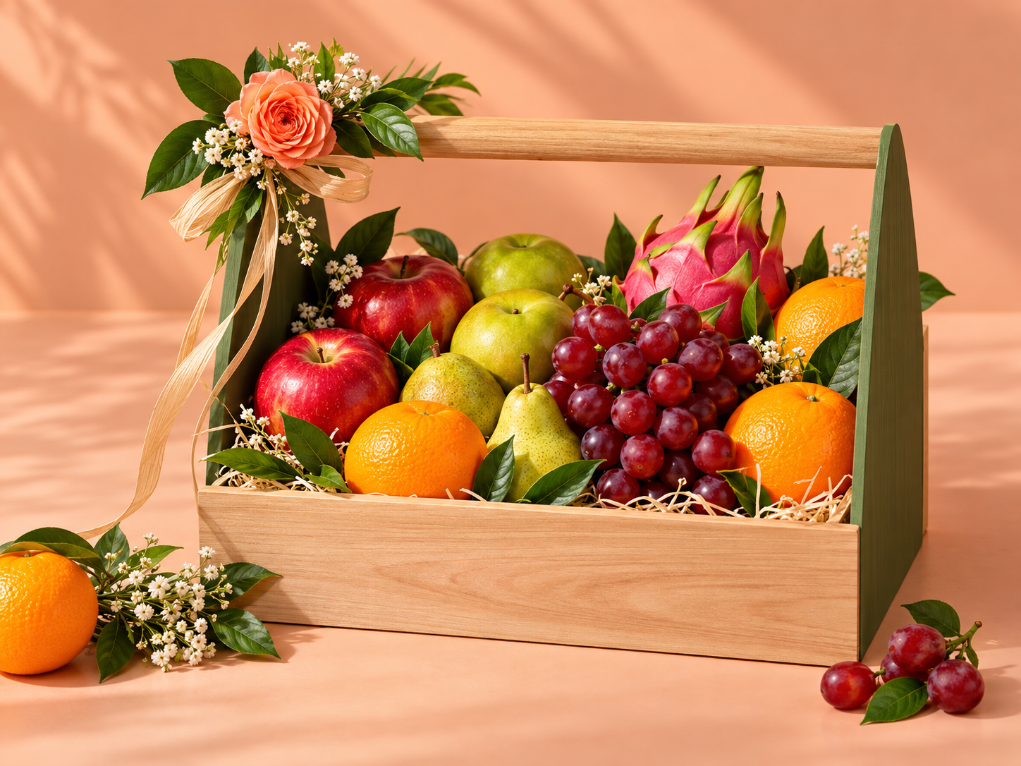 Premium Fresh Fruit Gift Basket 4